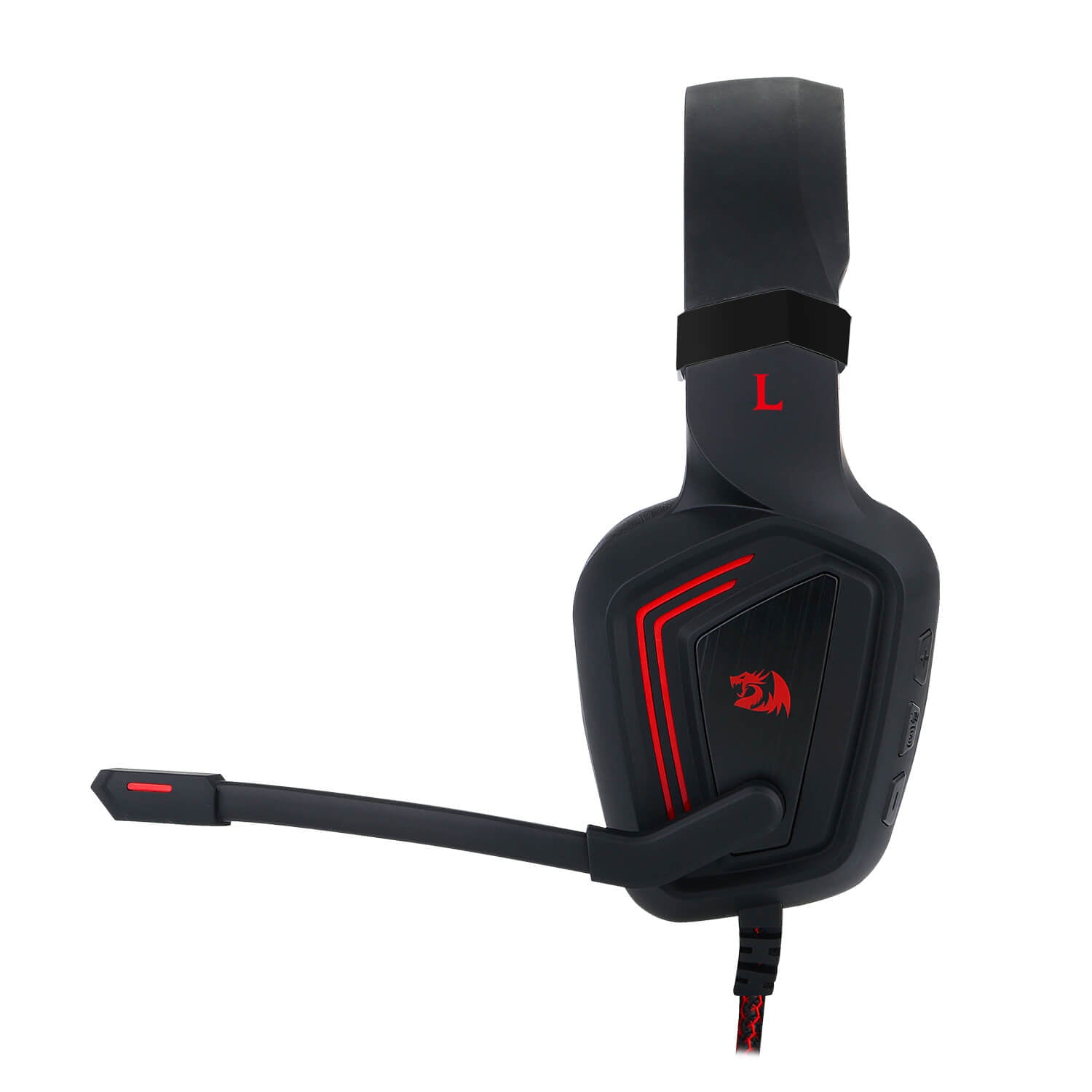 Redragon H310 Muses Wired Gaming Headset, 7.1 Surround-Sound, Pro-Gamer Headphone with Volume Control, Swiveling Noise-Cancellation Microphone, Compatible with PC, PS4/3 and Nintendo Switch