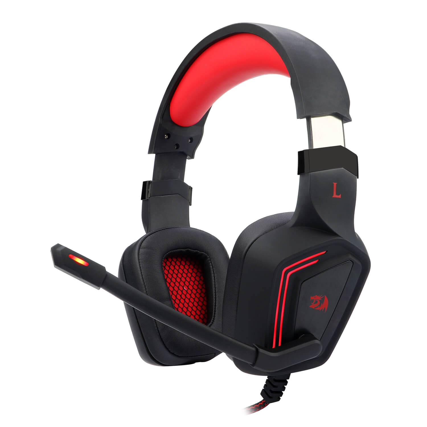 Redragon H310 Muses Wired Gaming Headset, Surround-Sound, Pro