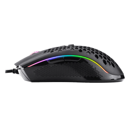Redragon M808 Storm Lightweight RGB Gaming Mouse, Ultralight Honeycomb Shell