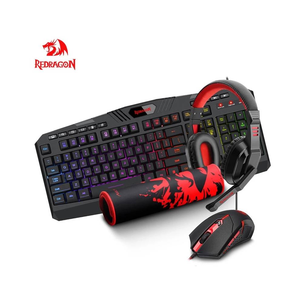 Buy S101 Gaming Keyboard, Mouse, Mousepad, Headset Redragon Store