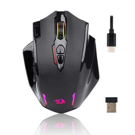 Redragon M913 Impact Elite Wireless Gaming Mouse with 16 Programmable Buttons