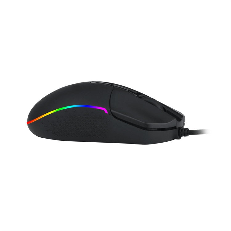 Redragon M719 Invader Wired Optical Gaming Mouse, 7 Programmable Buttons, RGB Backlit, 10,000 DPI, Ergonomic PC Computer Gaming Mice with Fire Button