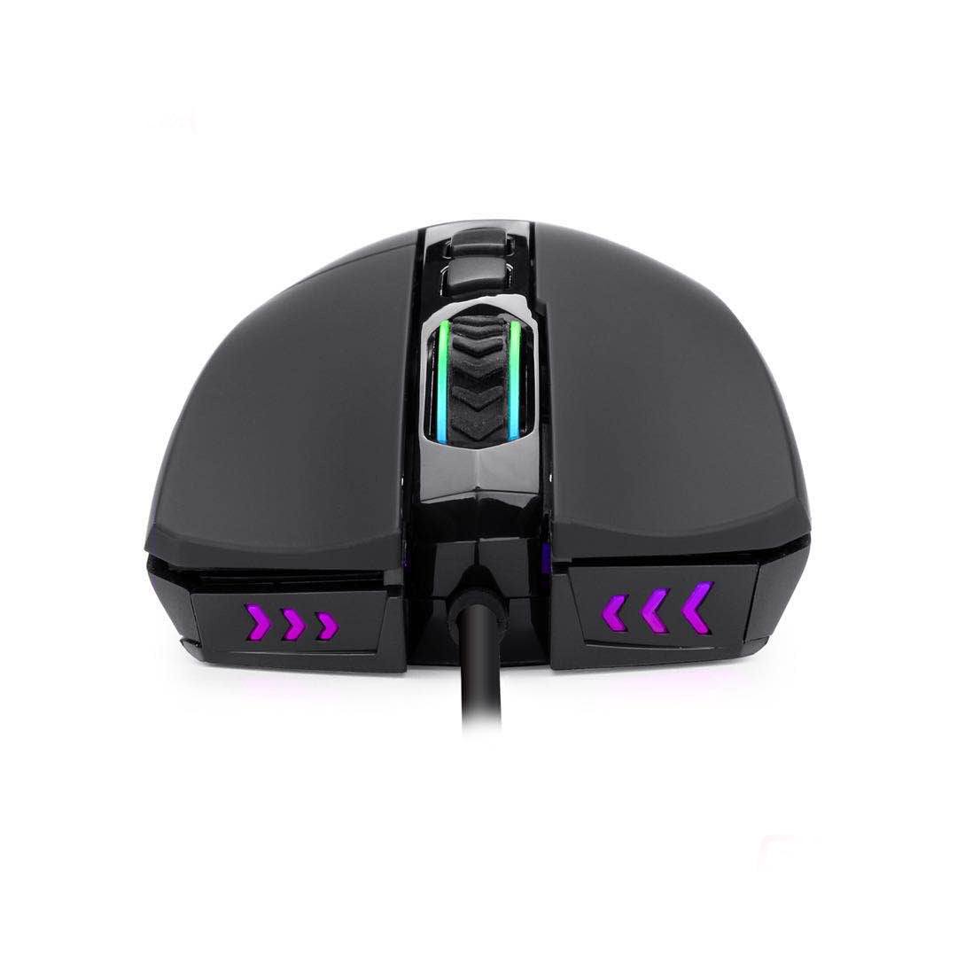 Redragon M721 Lonewolf 2 Pro Gaming Mouse, Wired Mouse RGB Lighting, 10 Programmable Buttons, 32,000 DPI Adjustable, Comfortable Grip Ergonomic Optical PC Computer Gaming Mouse with Fire Button