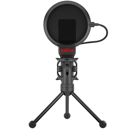 Redragon GM100 Seyfert Professional Gaming Microphone with Pop Filter 3.5mm Connection
