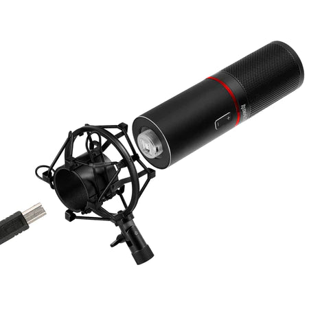 Redragon GM300 Blazar USB Gamer and Streamer Condenser Microphone Black