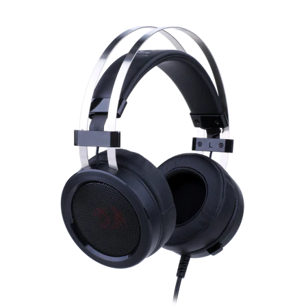 Redragon H901 Scylla Gaming Headset with Microphone for PC and Built-in Noise Reduction Works with Computer, Laptop, Tablet, Playstation 4, PS4, Xbox One Stereo Adapter Included