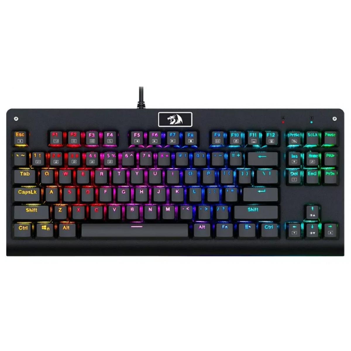 Redragon K568-1 RGB Dark Avenger Mechanical Gaming Keyboard 87 Keys