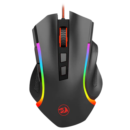 Redragon M607 Griffin Wired USB Gaming Mouse with 7 Programmable Buttons / 7200 DPI / RGB Lighting for Windows/Mac PC