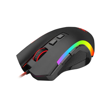 Redragon M607 Griffin Wired USB Gaming Mouse with 7 Programmable Buttons / 7200 DPI / RGB Lighting for Windows/Mac PC