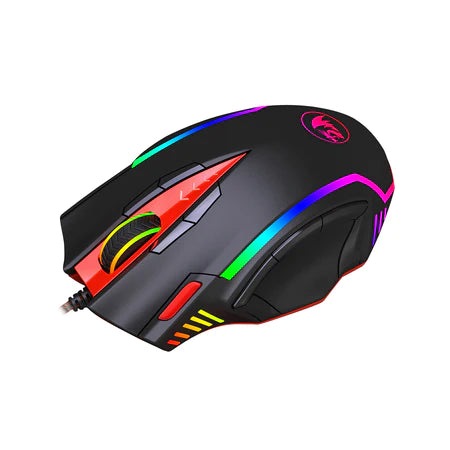 Redragon M902 Samsara, 15 Buttons, 5 Memory Modes, 8 Tuning Weights, Laser Engine, Wired Gaming Mouse