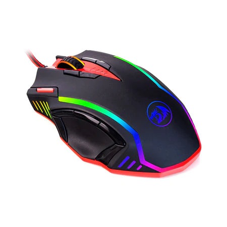Redragon M902 Samsara, 15 Buttons, 5 Memory Modes, 8 Tuning Weights, Laser Engine, Wired Gaming Mouse