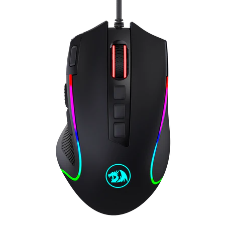 Redragon M612 Predator RGB Gaming Mouse, 11 Programmable Buttons & 5 Backlit Modes, Software Supports DIY Keybinds Rapid Fire Button