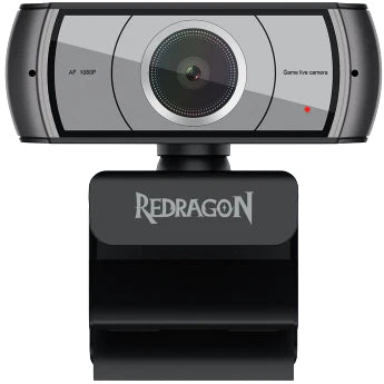 Redragon GW900 APEX 1080P-30FPS Auto Focus Webcam - Built-in Dual Microphone