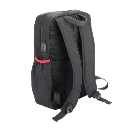 Redragon GB82 Heracles Travel Laptop Backpack, Business Workstation Computer Gaming Backpack w/ Durable Double-Layer Fabric Liner, USB Jack & Large Front Pocket, Fits Up to 18